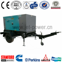 155kVA Silent Three-Phase Diesel Generator with Trailer